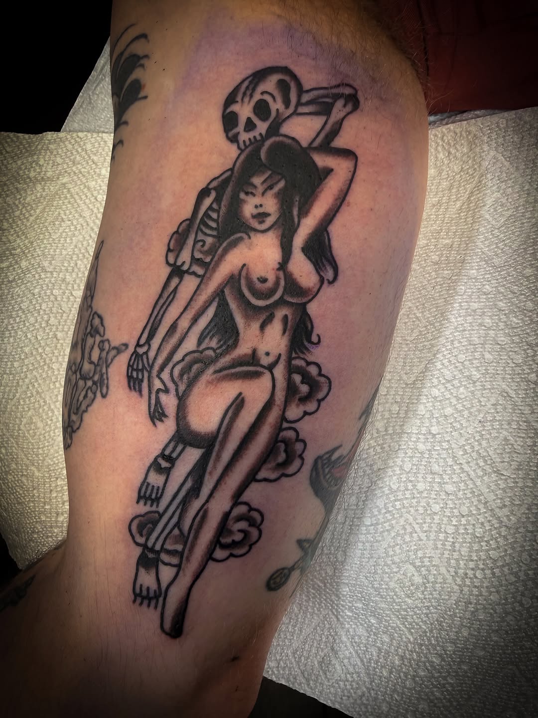Tattoo by @harpertat2 — american_traditional