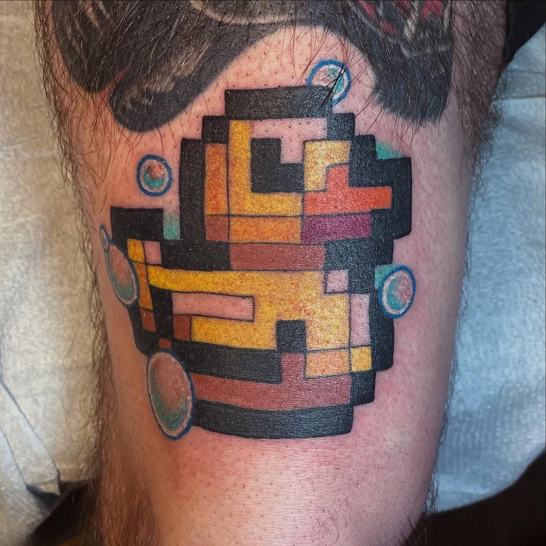 Tattoo by @rob2morrow — new_school