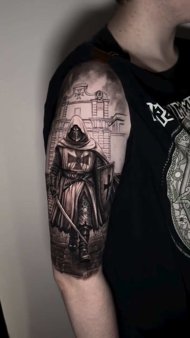 Tattoo by @cipri.suciutattoo — black_and_grey