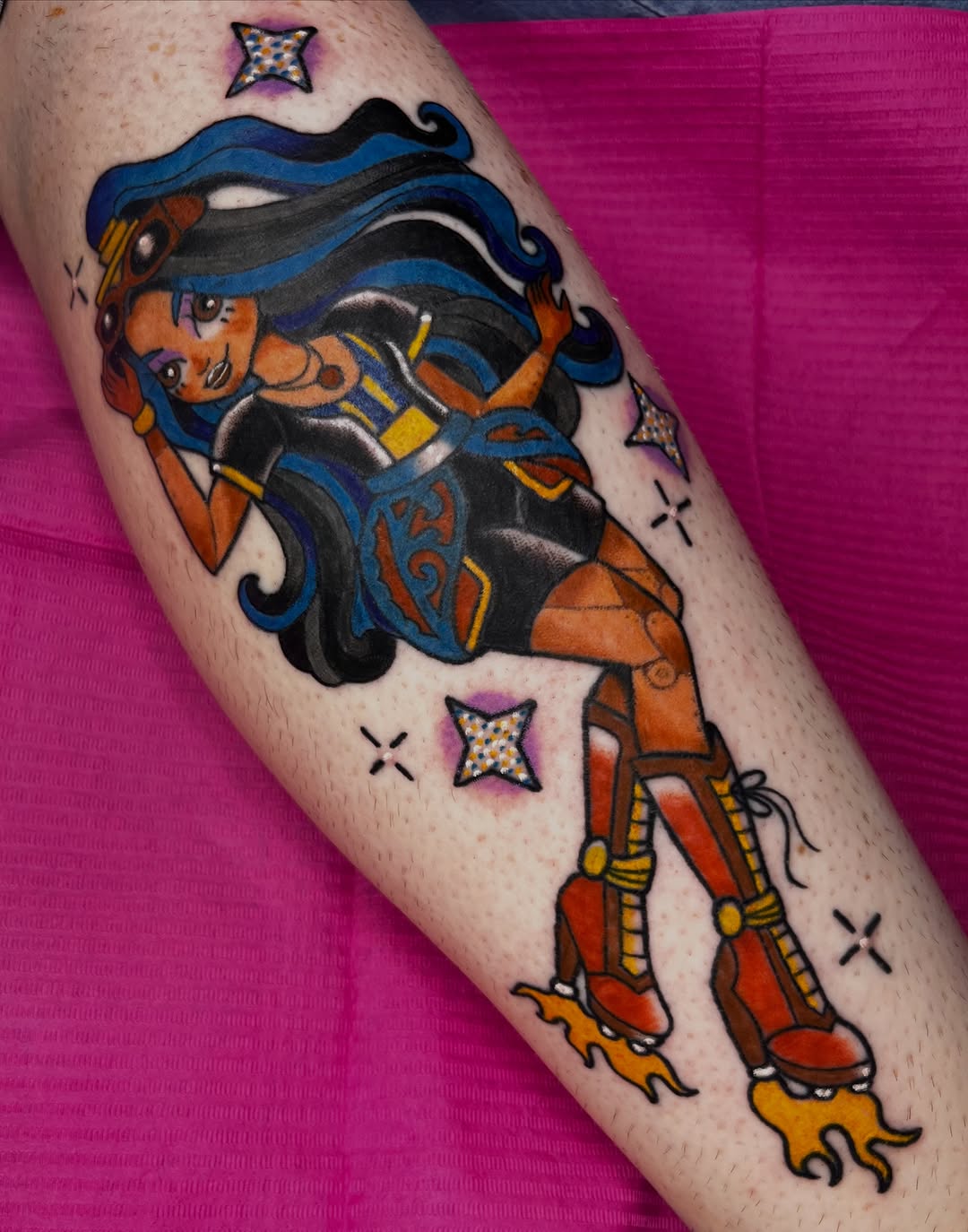 Tattoo by @lovefooltattoos — new_school