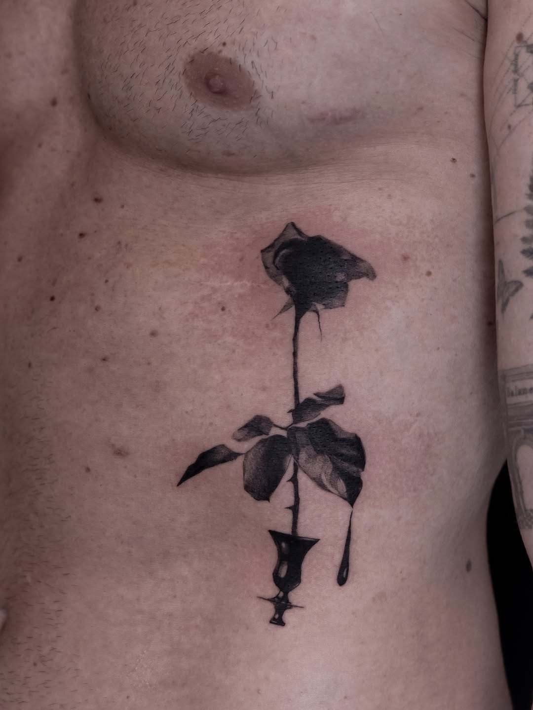 Tattoo by @themanedias — black_and_grey