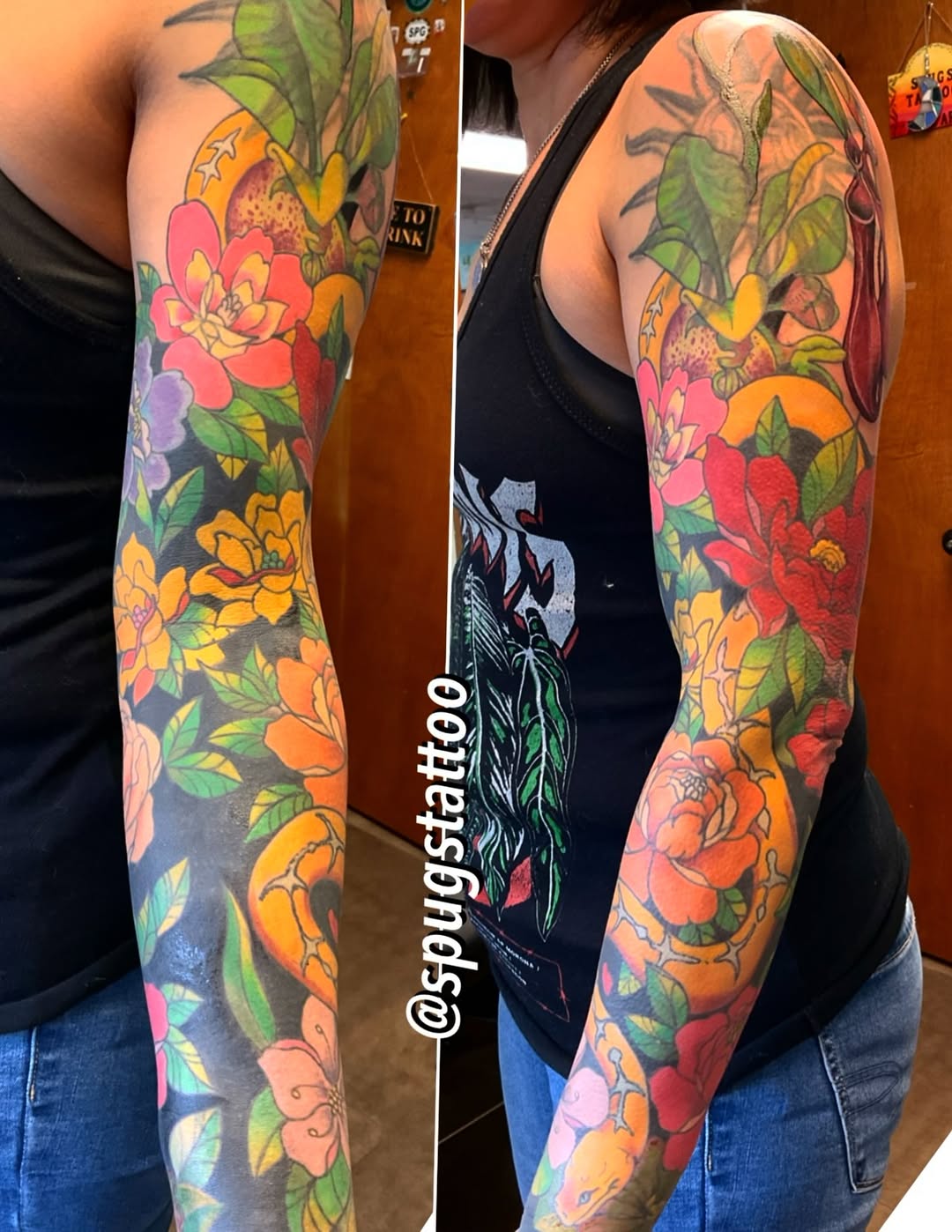 Tattoo by @spugstattoo — neo_traditional, realism