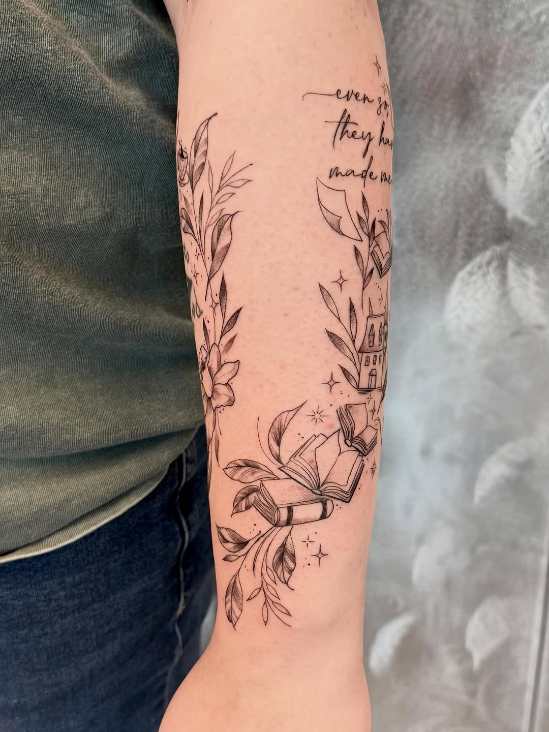 Tattoo by @mariannaddking — fine_line, illustrative