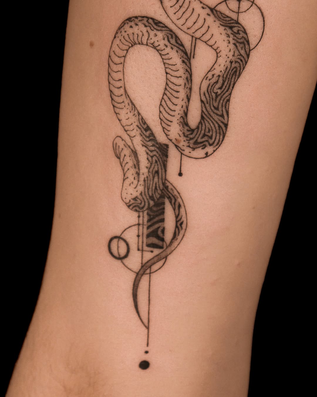 Tattoo by @you.tats — illustrative, geometric