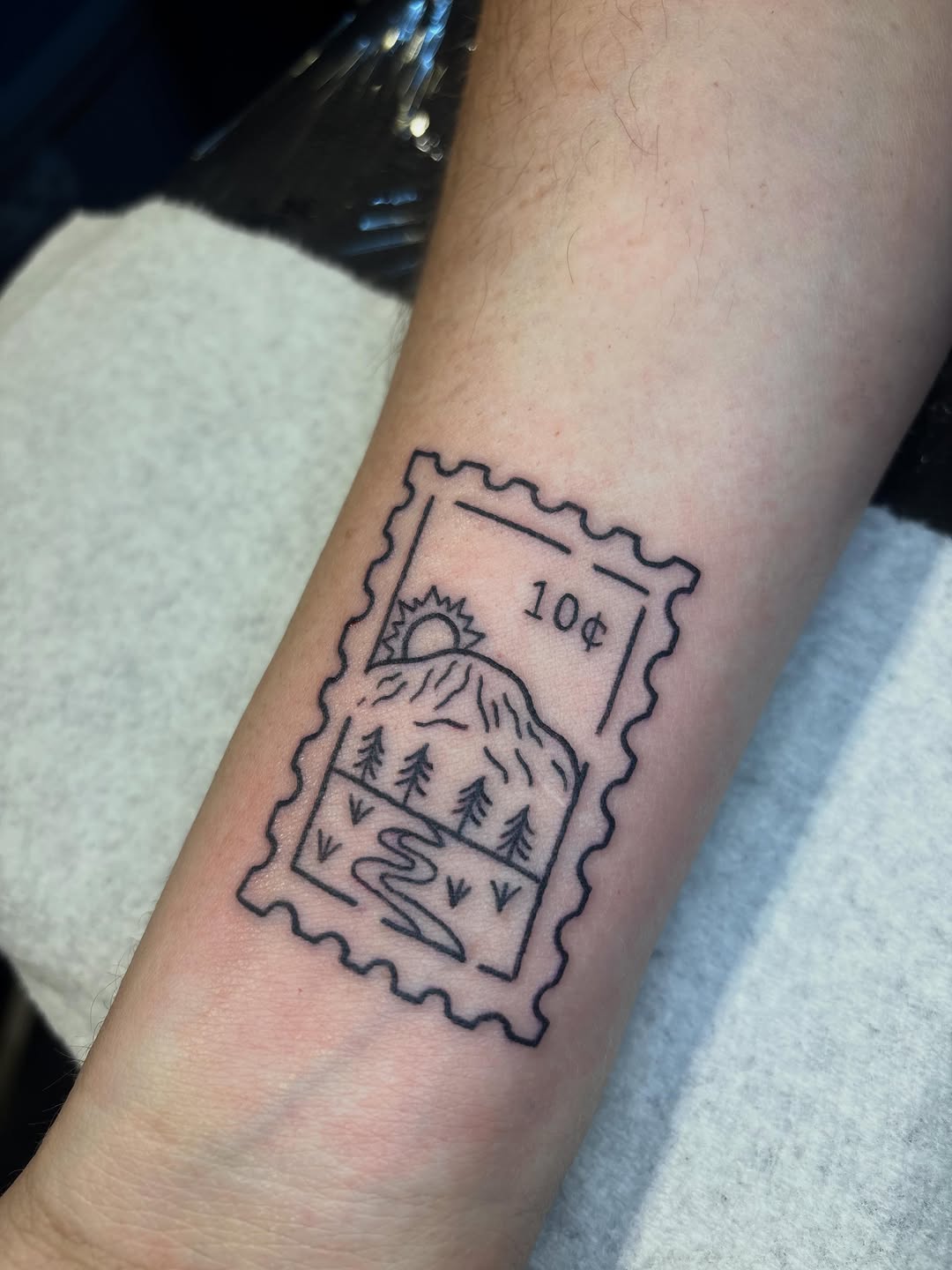 Tattoo by @malia_tattoos — illustrative, fine_line