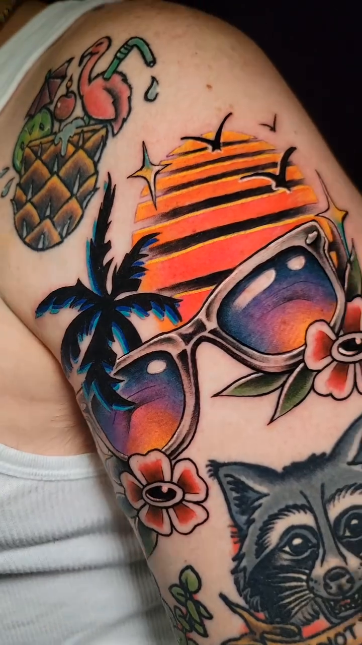 Tattoo by @suckafish_tattoos — american_traditional, illustrative
