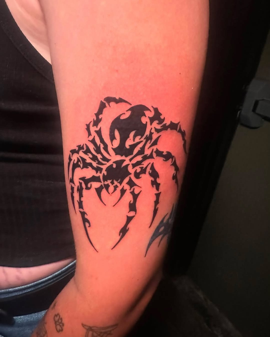 Tattoo by @dreadmoor_tattoos โ tribal, blackwork
