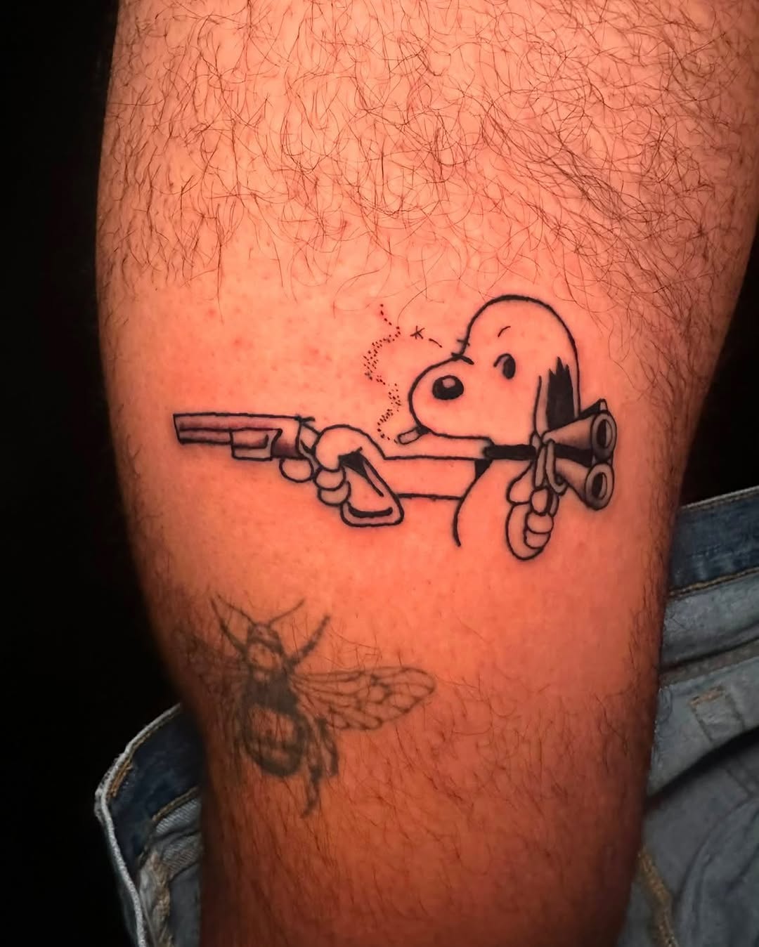 Tattoo by @dreadmoor_tattoos โ ignorant, blackwork