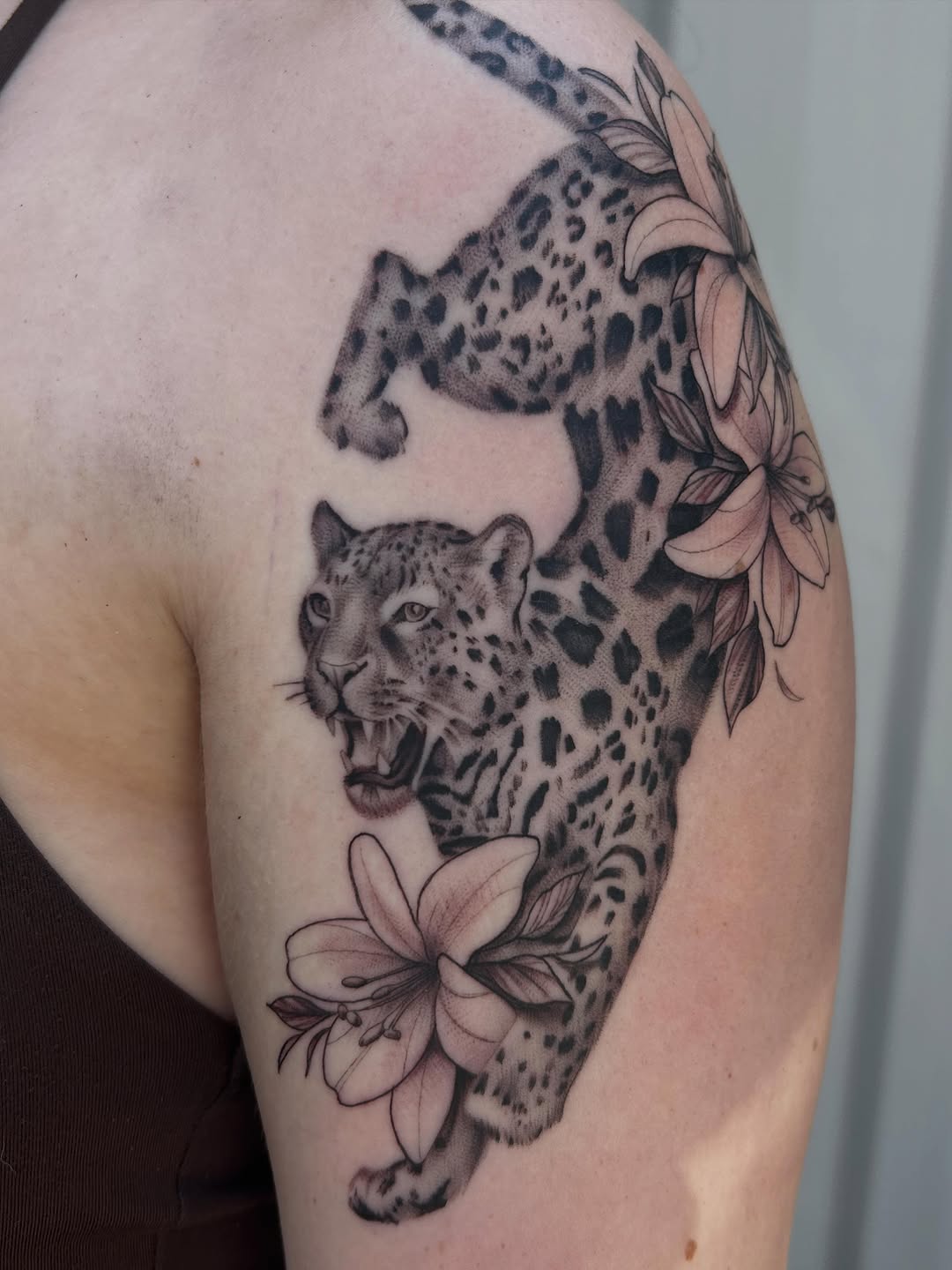 Tattoo by @mayhem_inkk — realism, black_and_grey