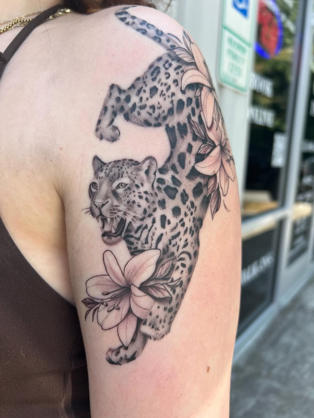 Tattoo by @mayhem_inkk — realism, black_and_grey