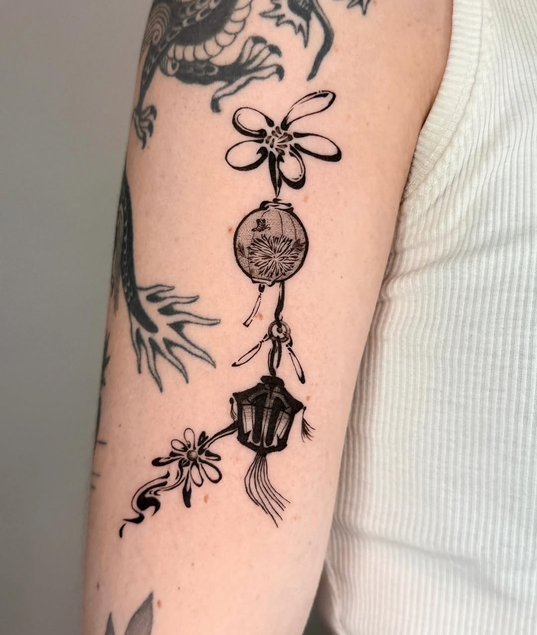 Tattoo by @shanyi.tats — fine_line, illustrative