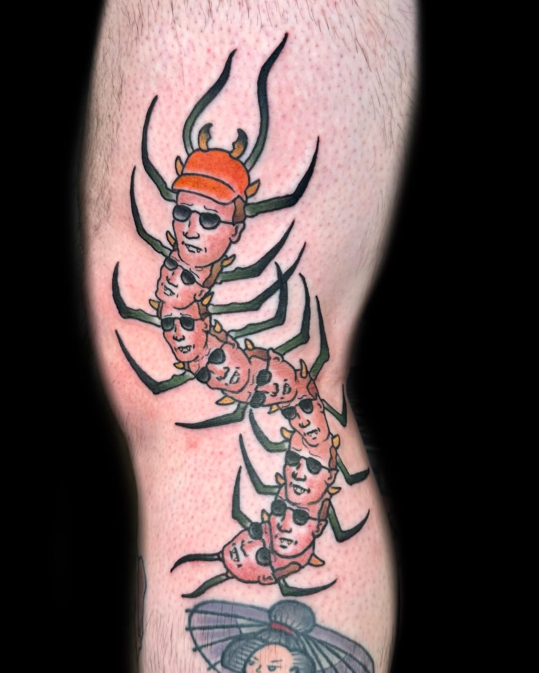 Tattoo by @nickbonestattoos — illustrative, new_school