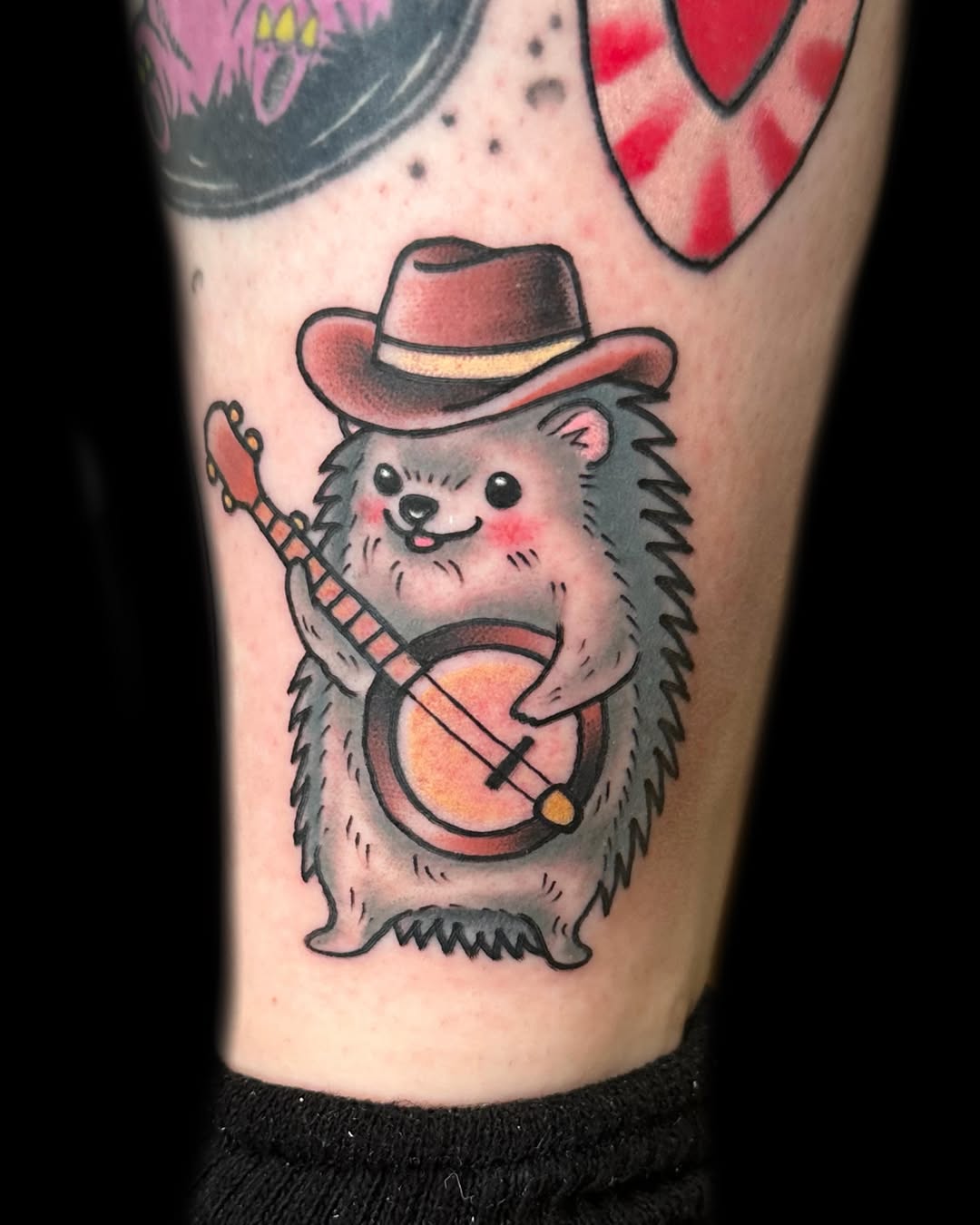 Tattoo by @nickbonestattoos — new_school, illustrative