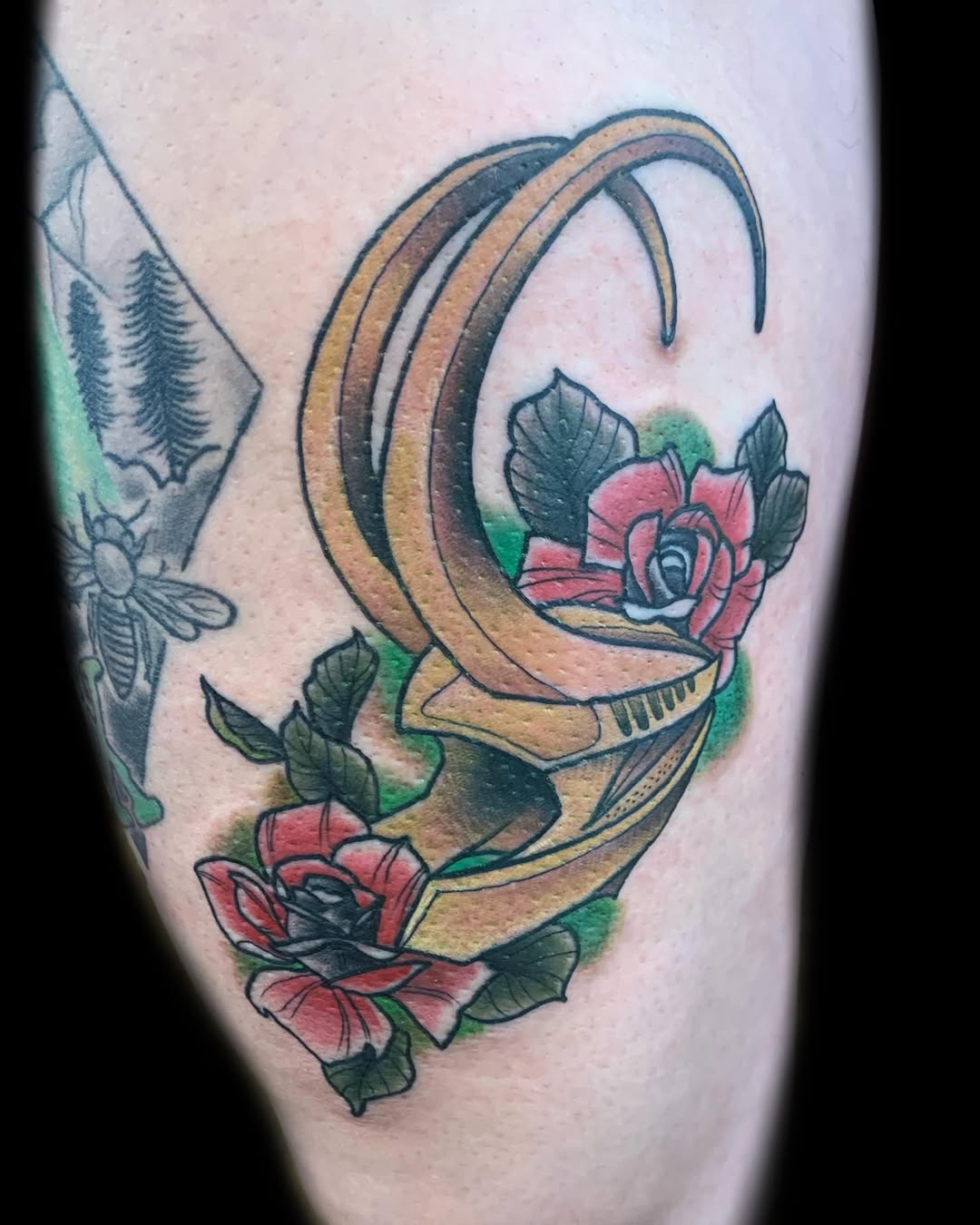 Tattoo by @nickbonestattoos — american_traditional, illustrative