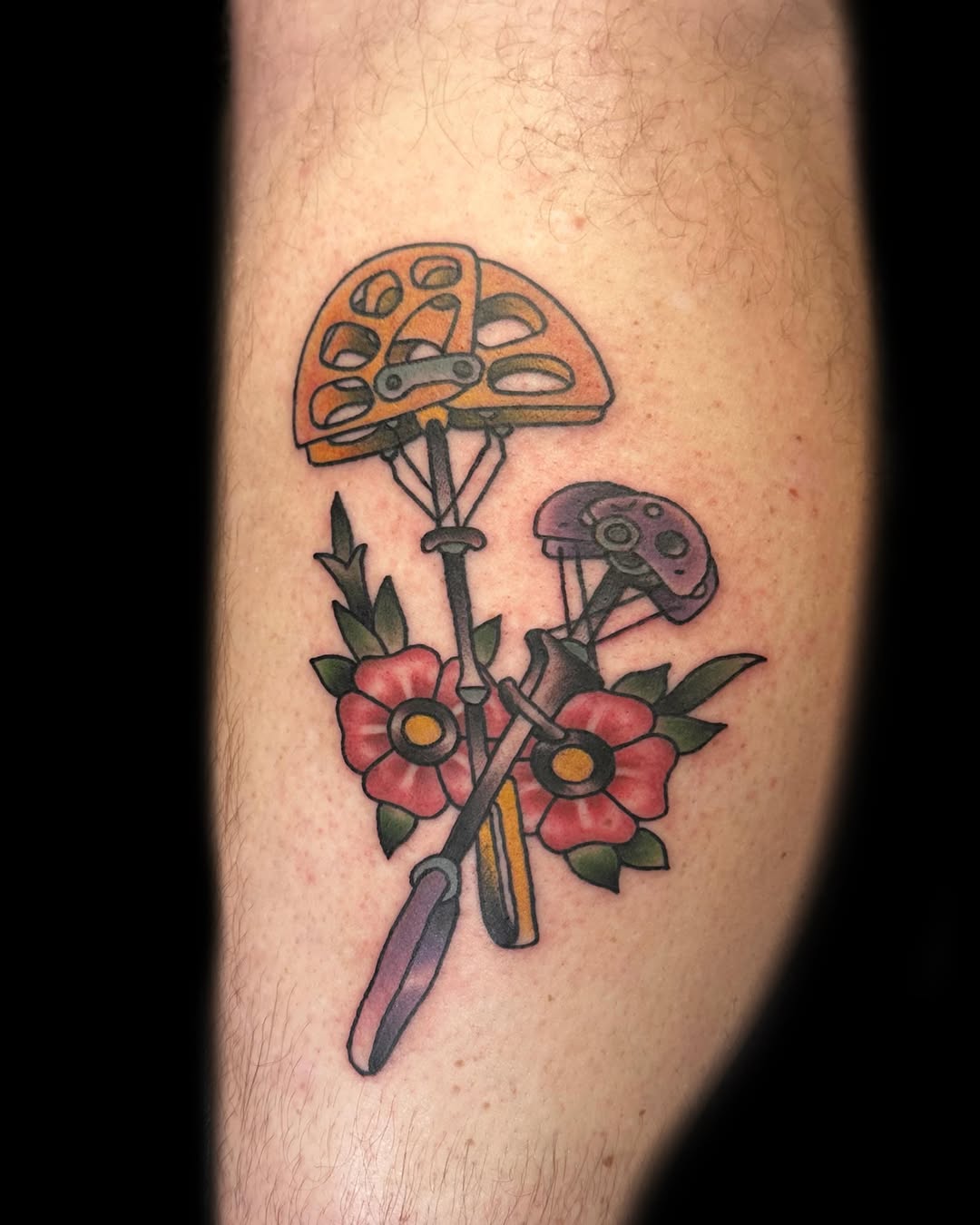 Tattoo by @nickbonestattoos — american_traditional, illustrative