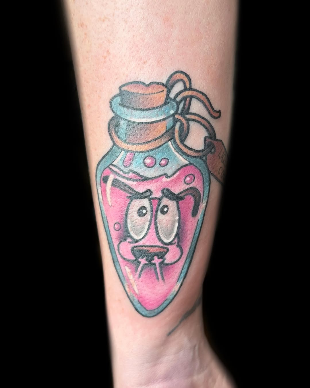 Tattoo by @nickbonestattoos — illustrative, new_school