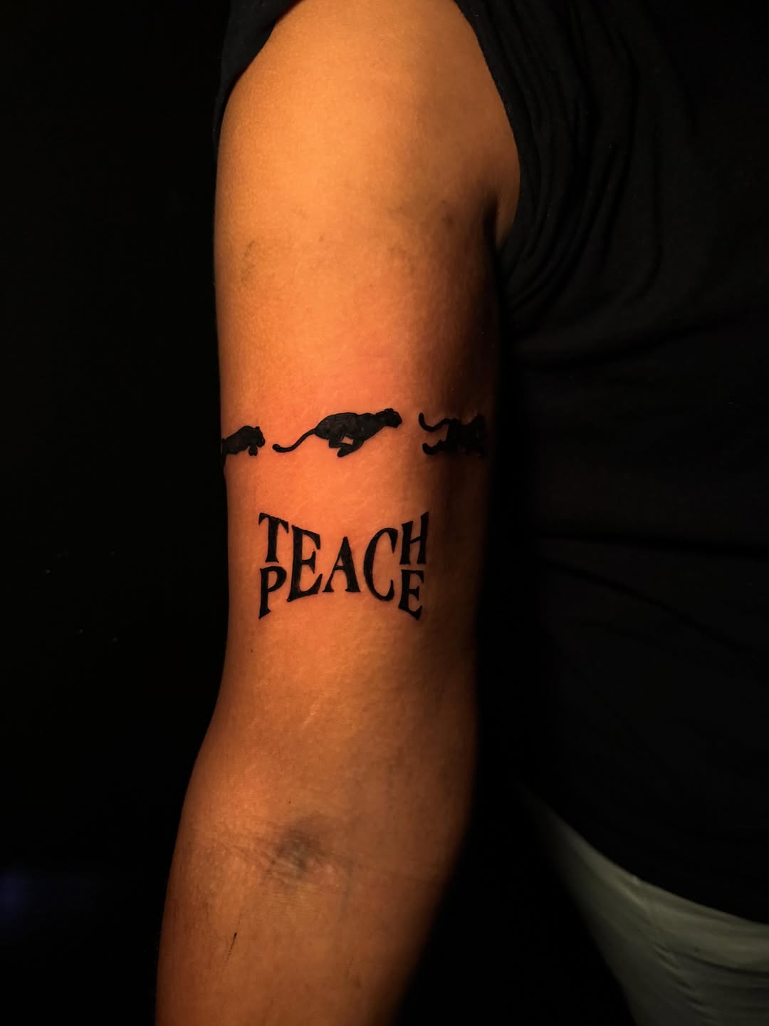 Tattoo by @jackieotats β blackwork, lettering_script