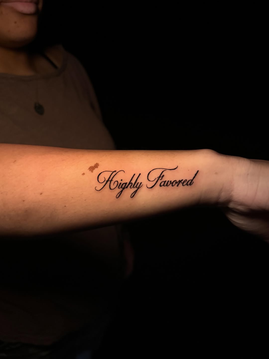 Tattoo by @jackieotats β lettering_script, fine_line