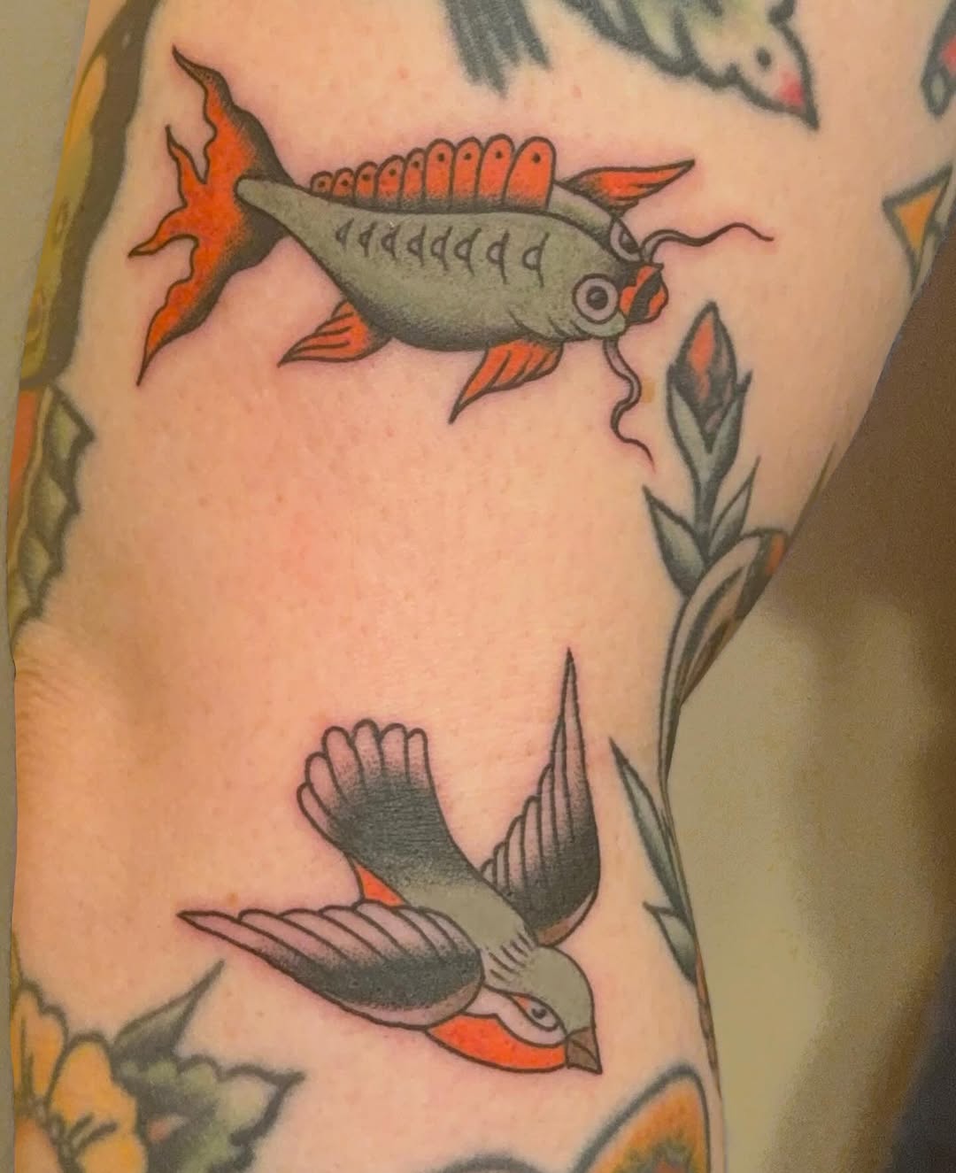 Tattoo by @nathanwohlftattooing — american_traditional