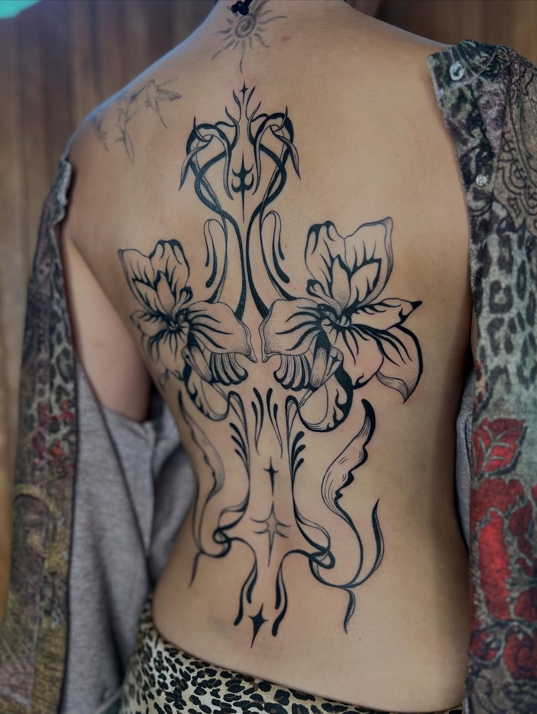 Tattoo by @aldentetattoo — blackwork, ornamental