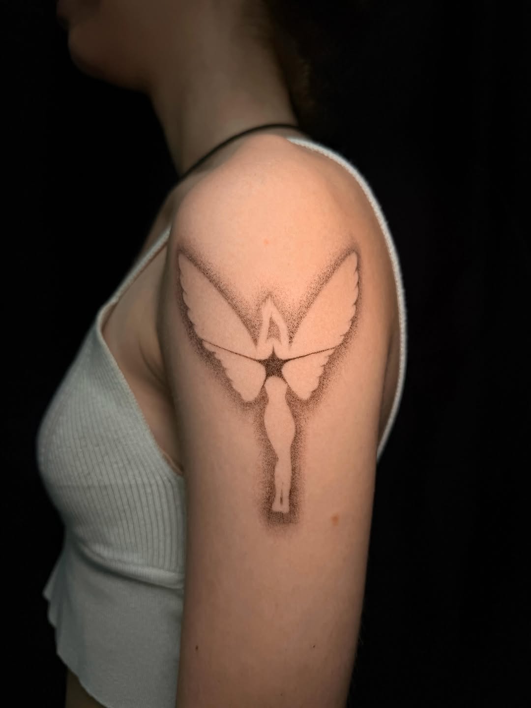 Tattoo by @inkedbyfrida โ dotwork, illustrative