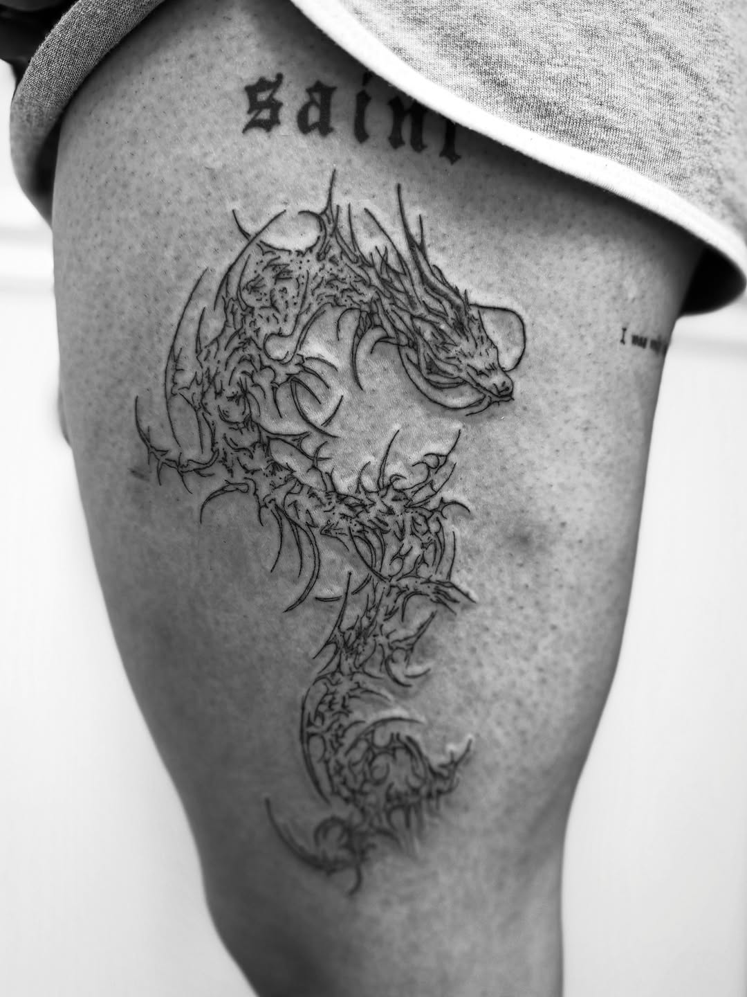 Tattoo by @inkttattoos — blackwork
