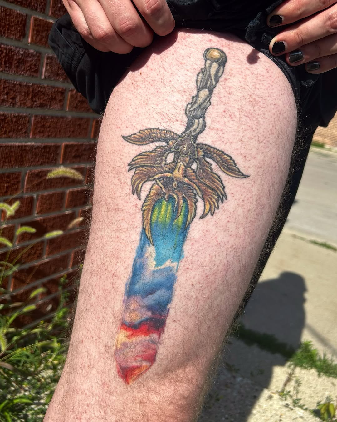 Tattoo by @oddzephyr — realism, fine_line