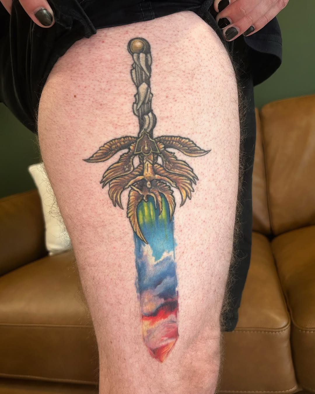 Tattoo by @oddzephyr — realism, new_school