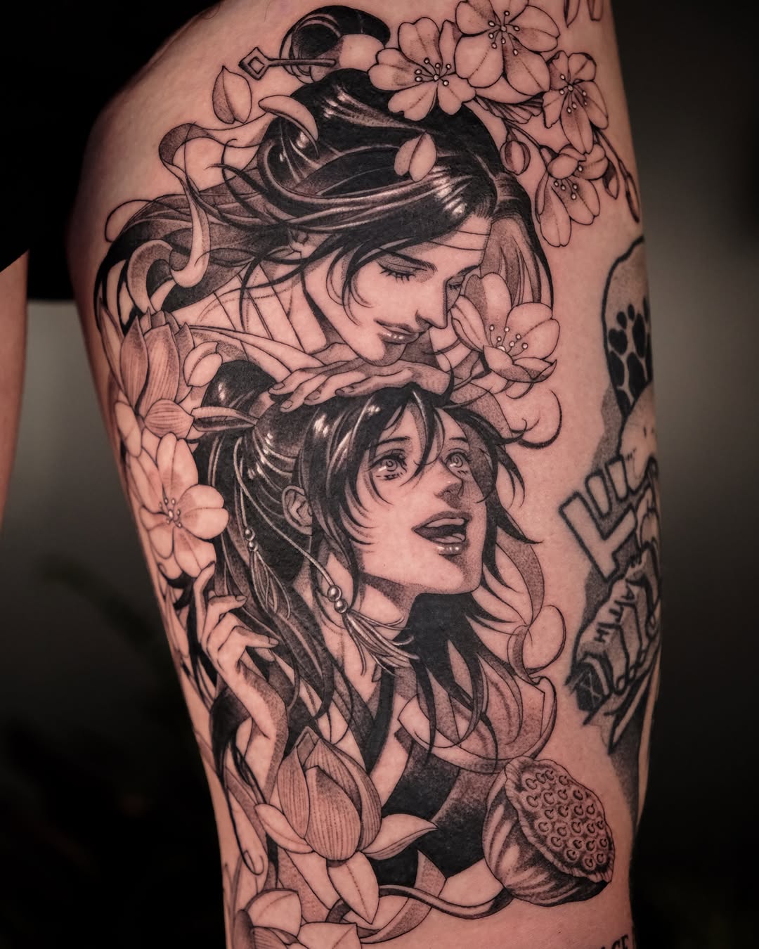 Tattoo by @hemi_tattoo — black_and_grey