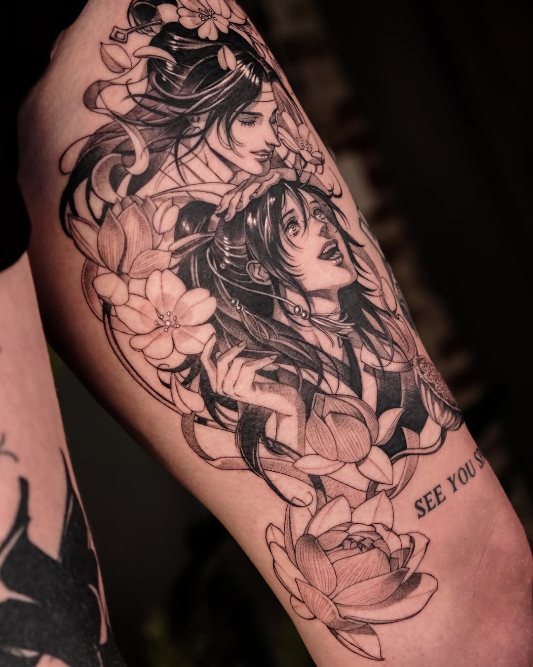 Tattoo by @hemi_tattoo — black_and_grey