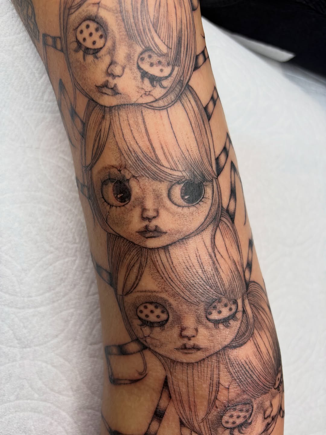 Tattoo by @noritattoos — blackwork