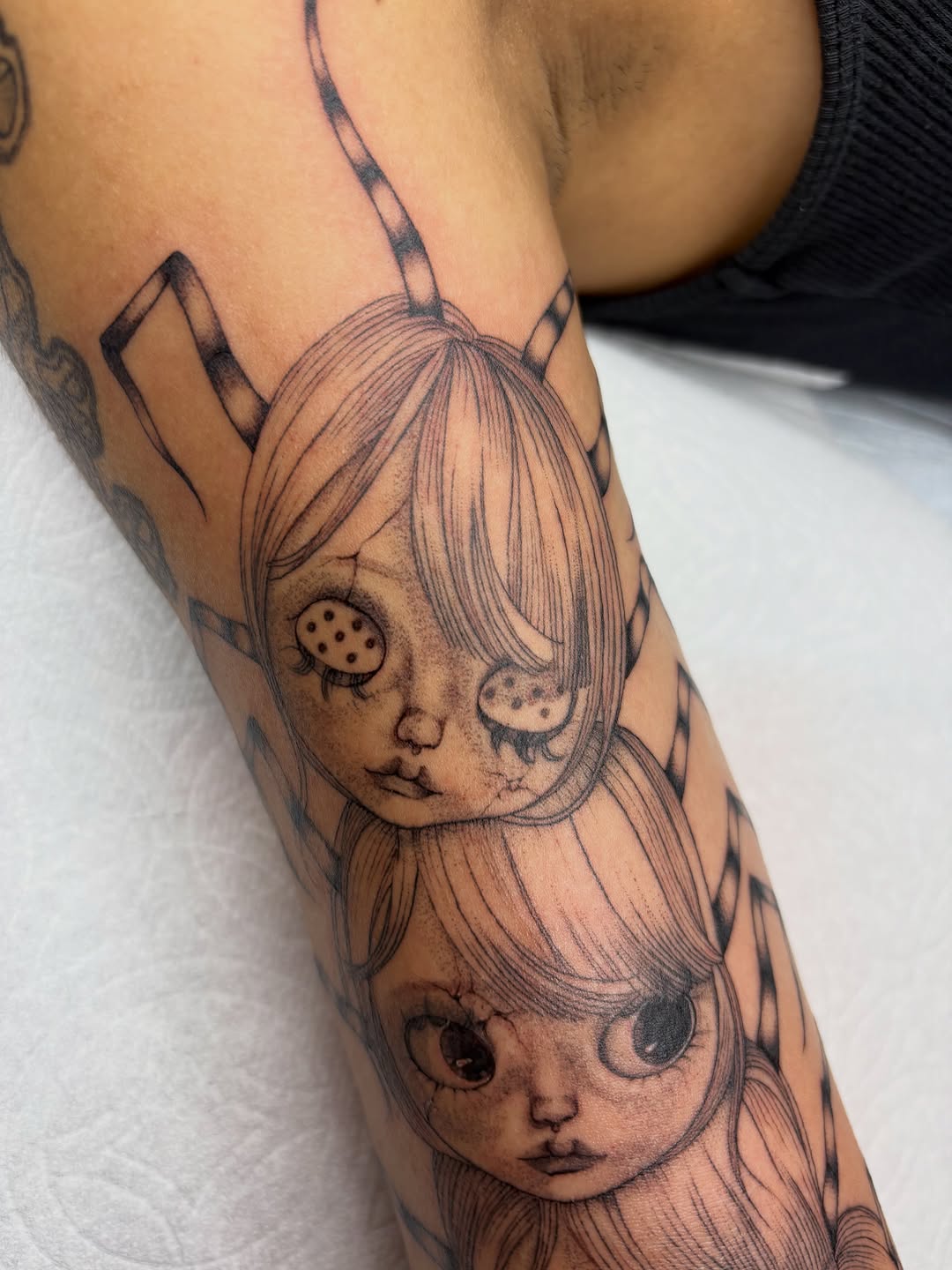 Tattoo by @noritattoos — black_and_grey