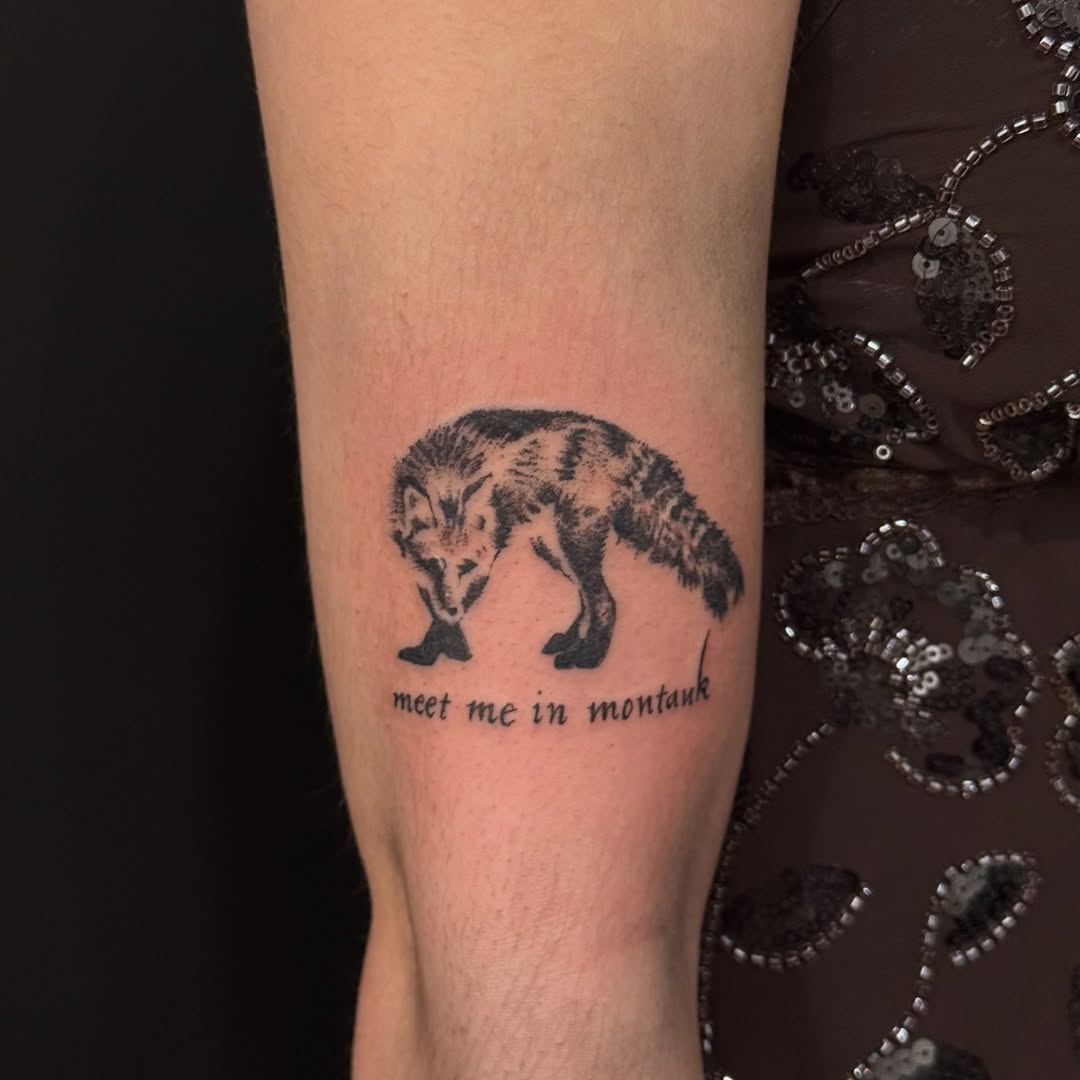Tattoo by @dewduls — lettering_script