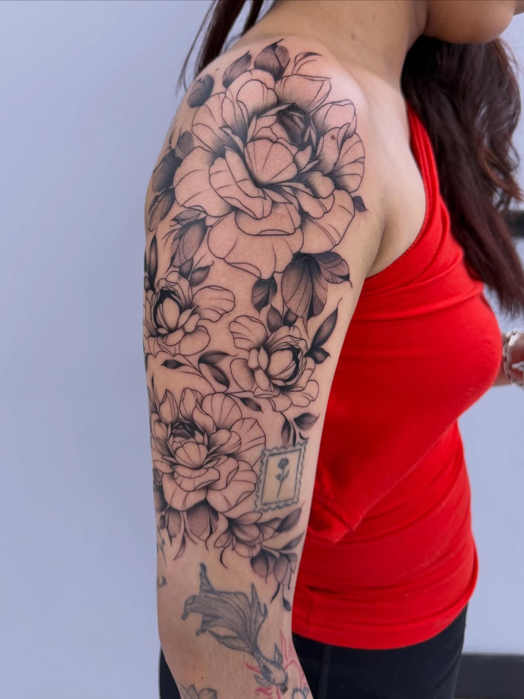 Tattoo by @gabsthegeminii — black_and_grey, fine_line