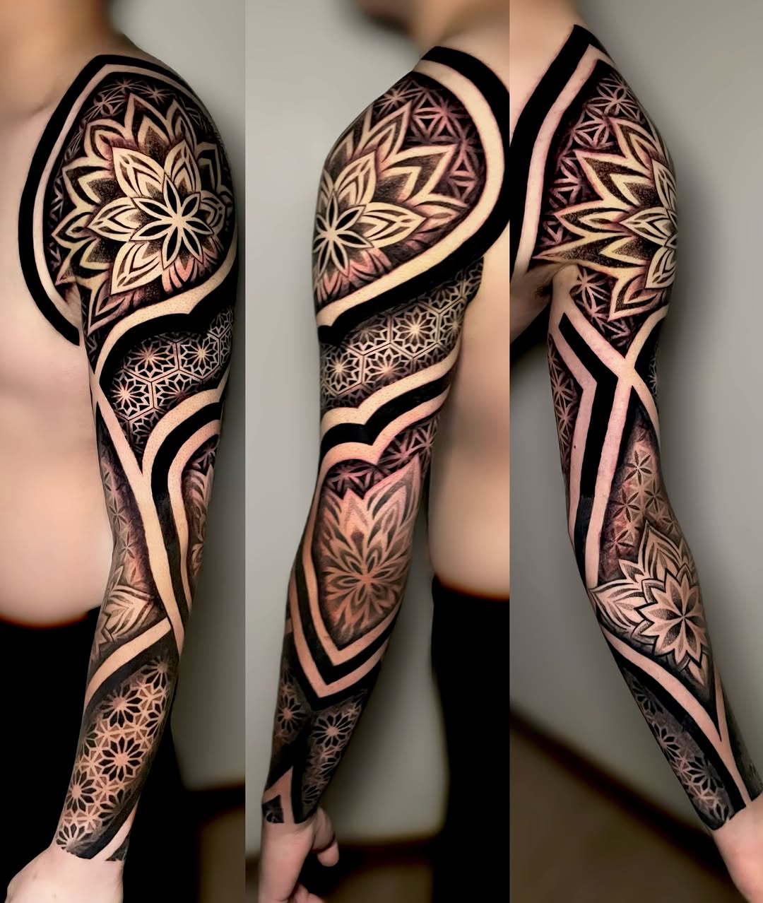 Tattoo by @tommyyu852 — geometric, dotwork