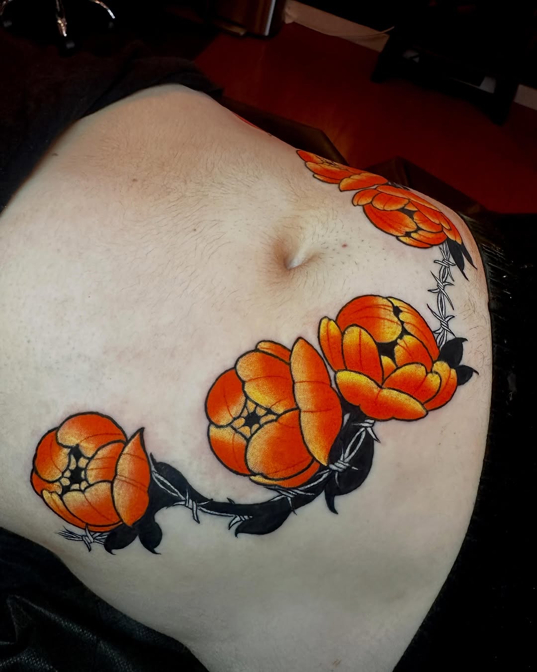 Tattoo by @copperbunnyink โ neo_traditional, blackwork