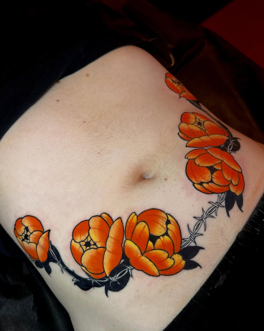 Tattoo by @copperbunnyink โ neo_traditional, blackwork