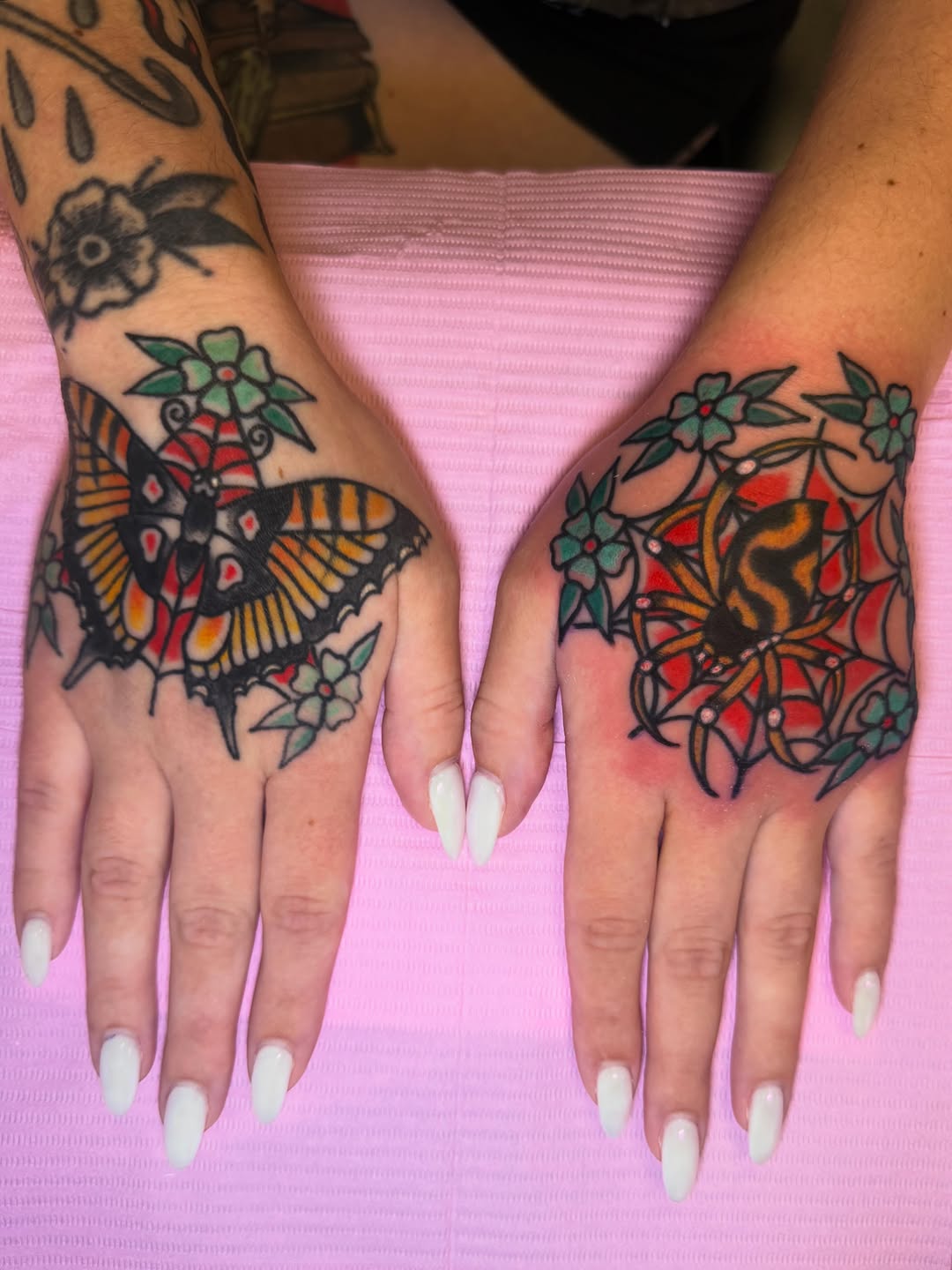 Tattoo by @cassietattoos — american_traditional, illustrative