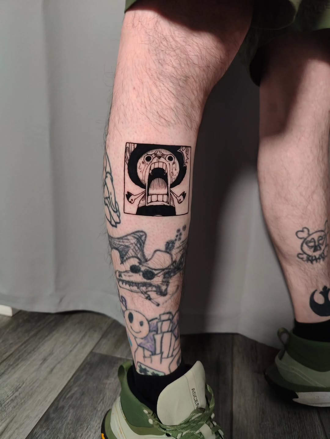 Tattoo by @tomloranz — anime