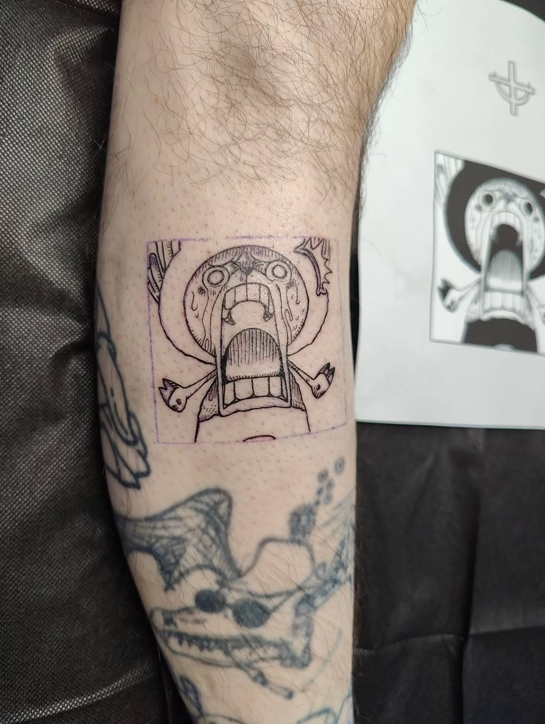 Tattoo by @tomloranz — anime