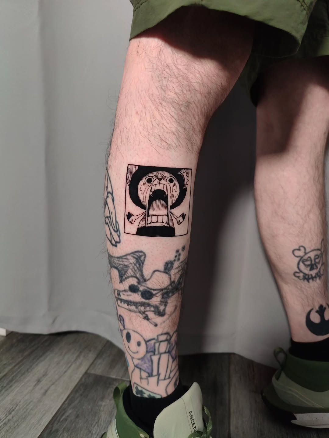 Tattoo by @tomloranz — anime
