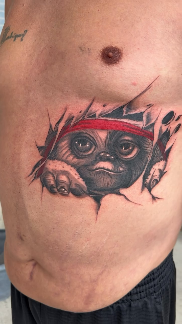Tattoo by @immortal_tattoos96 β realism, black_and_grey