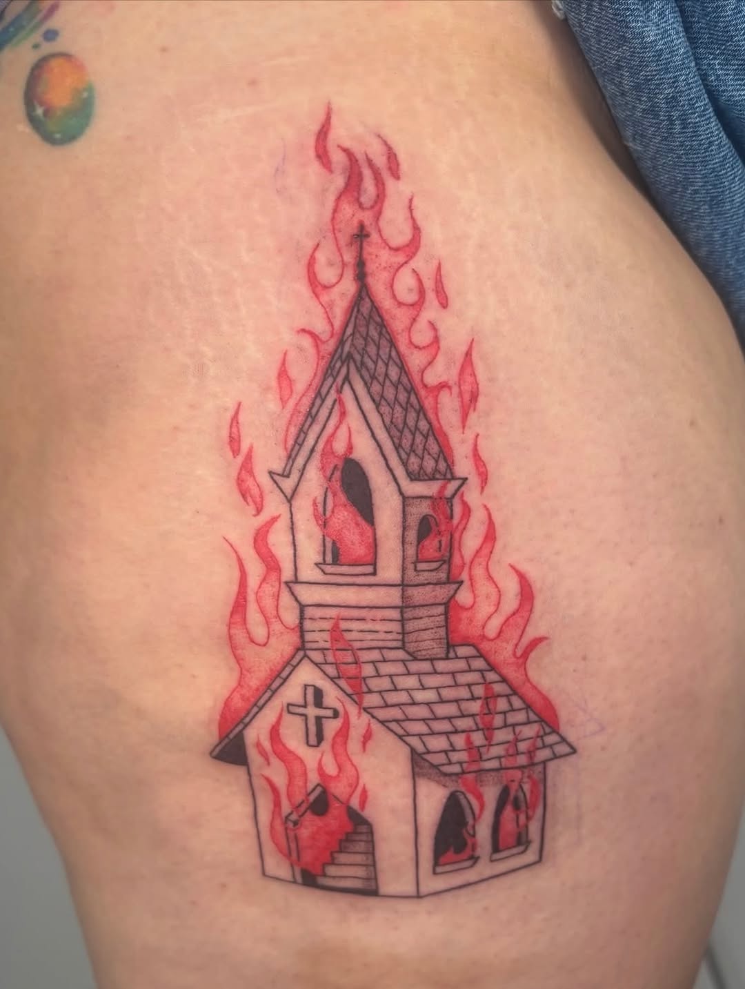 Tattoo by @sterlingstattoos — ignorant, trash_polka