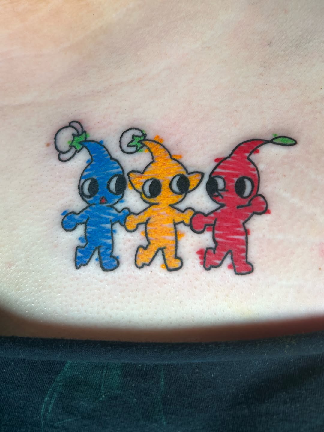Tattoo by @chronic_the_hedgeh0g — illustrative, new_school