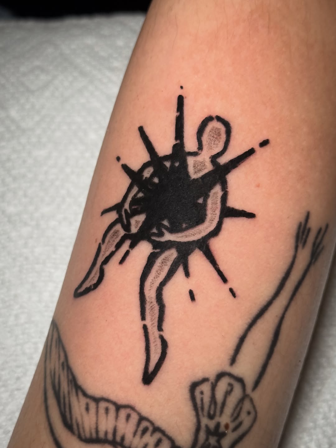 Tattoo by @eazy.ink_ β illustrative, blackwork