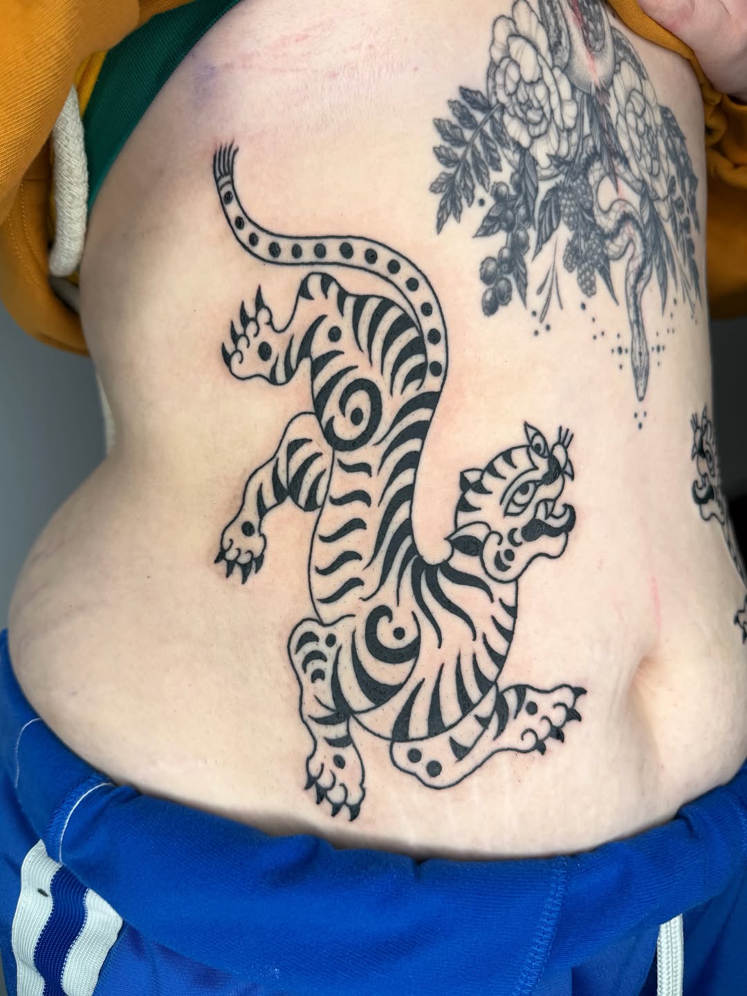 Tattoo by @cosmic___karma โ american_traditional