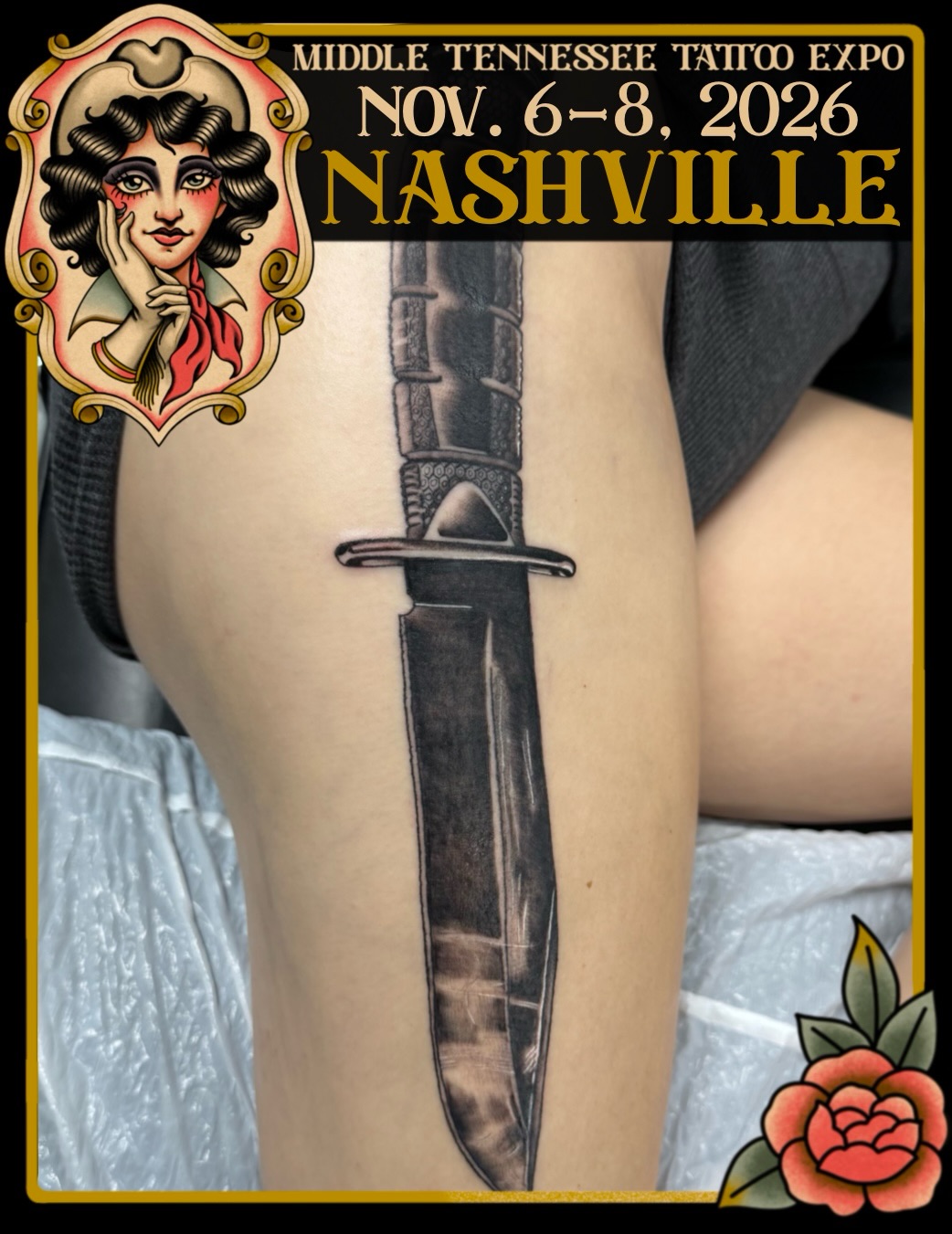 Tattoo by @atech.ink — black_and_grey, realism