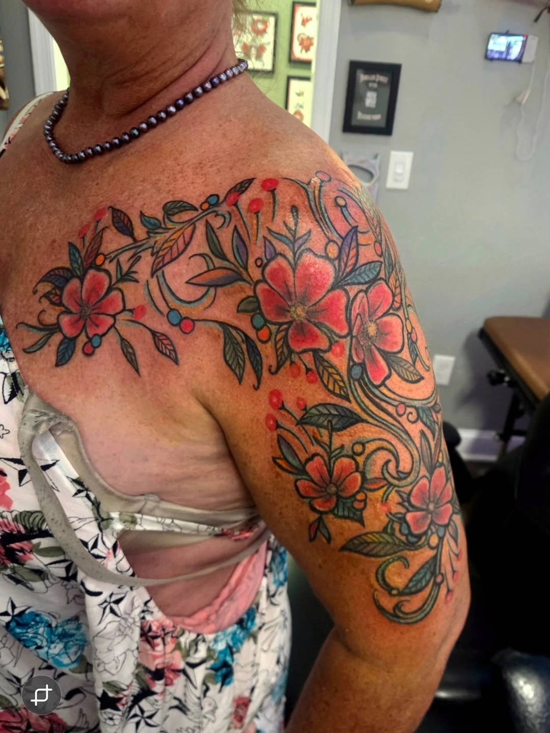 Tattoo by @barryhuffman77 — neo_traditional, ornamental