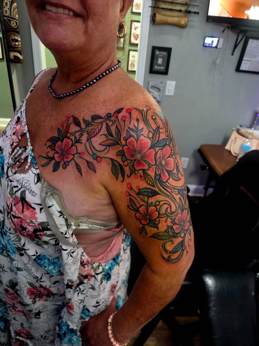Tattoo by @barryhuffman77 — neo_traditional, ornamental