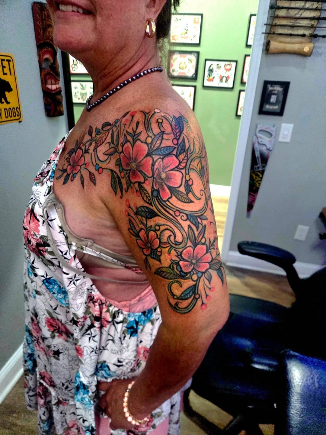 Tattoo by @barryhuffman77 — neo_traditional, illustrative